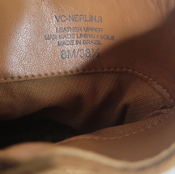 Vince Camuto Nerlinji Bootie SZ 8 in light cognac - Picture 8 of 8